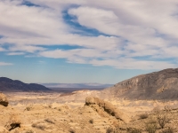 looking back at the salton sea on a clear day