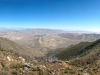 First look down into the desert from the PCT