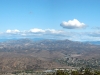 A view back towards Mt Woodson and Iron Mountain