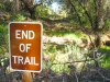 end of the trail