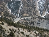 looking down at the notch