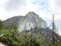 looking up at lilly rock 3