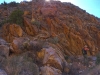 scrambing-down-the-wash-into-the-canyon