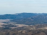 looking towards Palomar Mountain from the tower