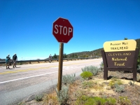 Leaving Pioneer Mail Trailhead