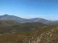 Looking towards Cuyamaca Peak and Stonewall Peak