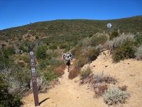 Starting out on the Pine Mountain Trail