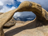 the storm through the arch