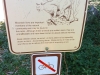 Mountain Lion Warning Sign