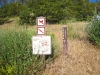 boucher trail sign