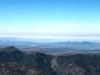 looking out at Mt Woodson Iron Mountain and El Cajon Mountain