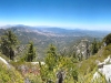 looking down at Garner Valley