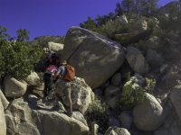 heading up smugglers canyon