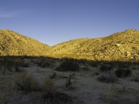 sunset on smuggler canyon