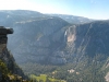 Glacier point looking towards Yosemite Falls