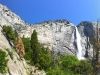 first view of the falls coming around the corner