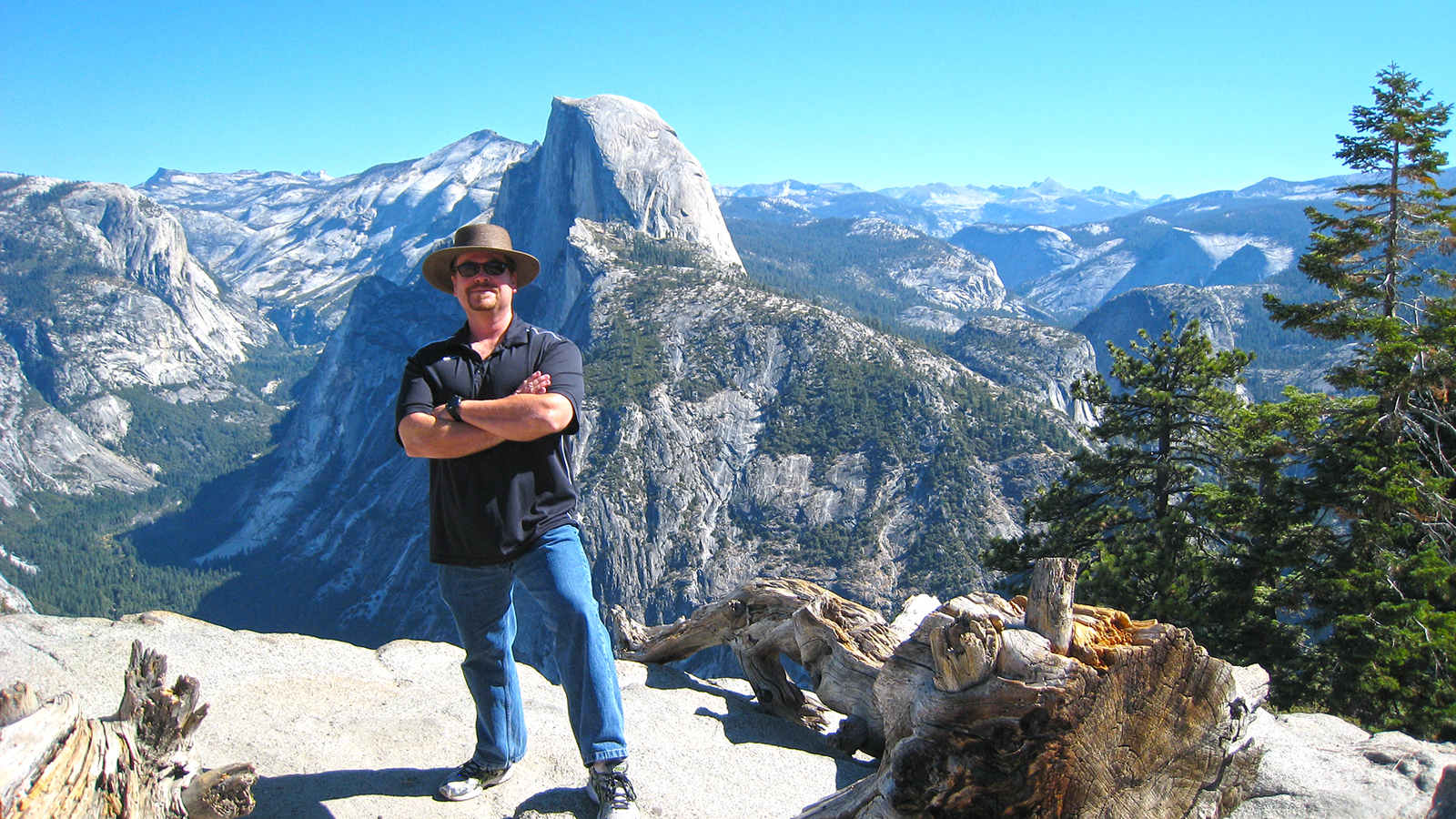 After my hike up Half Dome in Yosemite