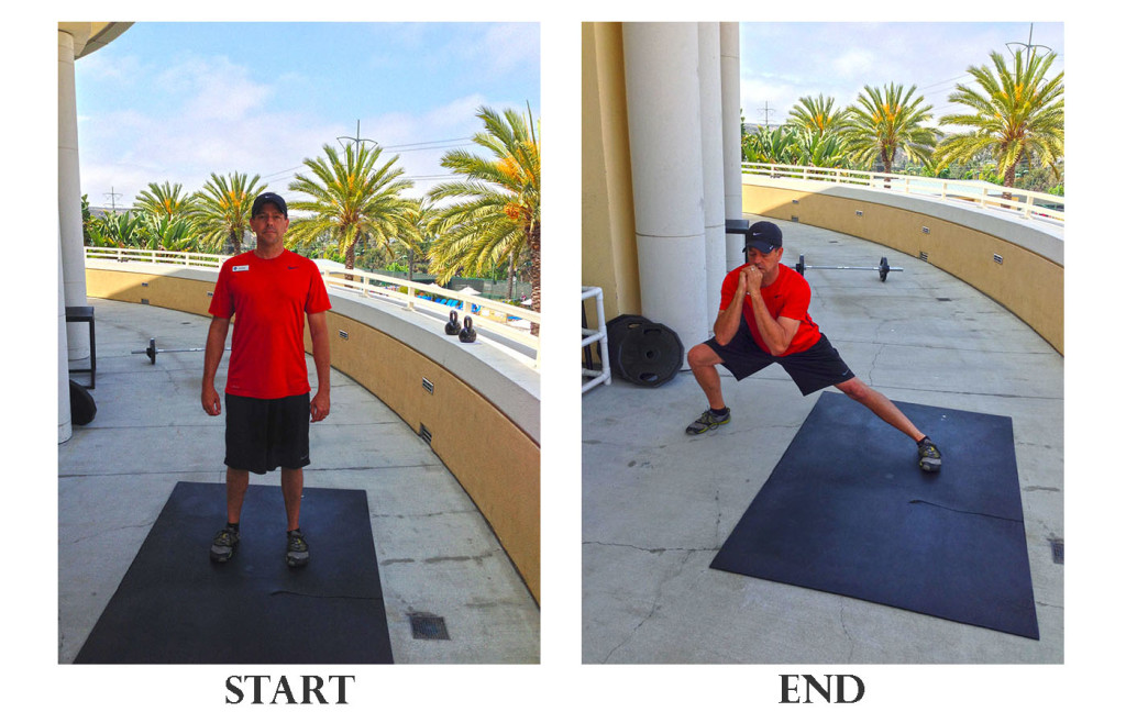 Mulit-Directional Lunge - side lunge
