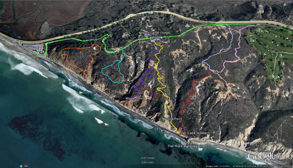 Torrey Pines Map