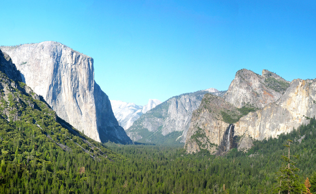 Entering the Yosemite Valley