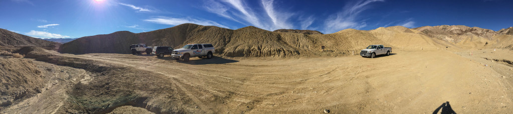 Trailhead for the hike