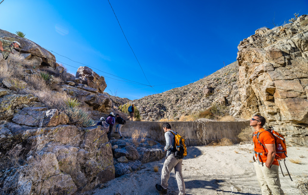 Heading up and over the 2nd Harper Dam