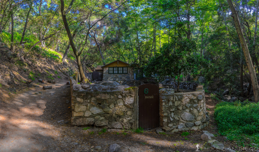 Small privately owned cabin along the Garielino Trail