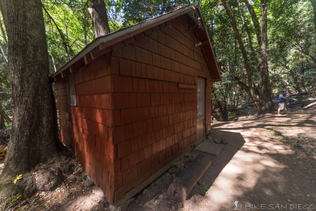 One of the "Honeymoon Cottages" in Sturtevant Camp that you can rent out for the night