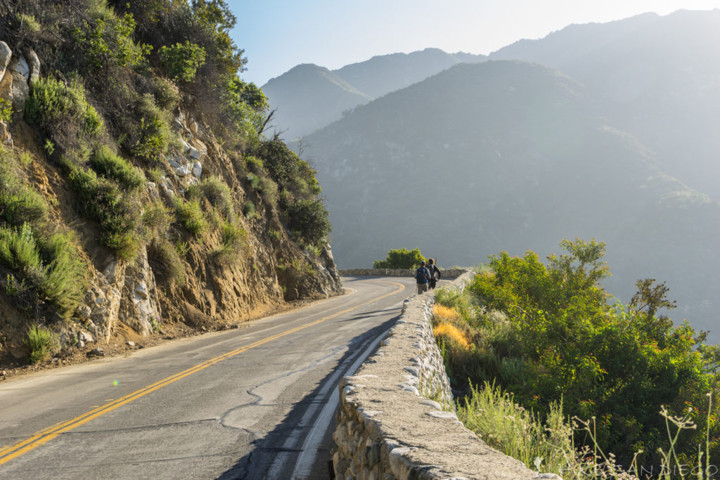 Taking in that extra mile because all the parking is filled up. 