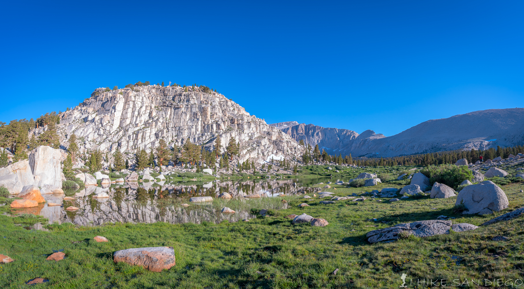 Lake #2 in the Cottonwood Lakes area