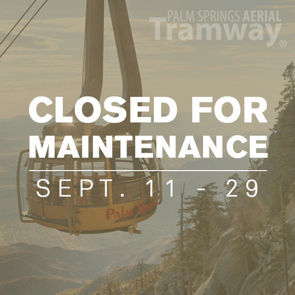 Palm Springs Tram Annual Maintenance 2017