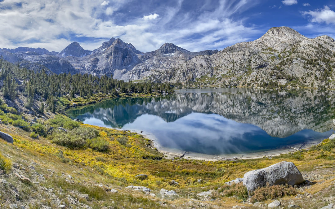 Taking a break from it all on the Rae Lakes Loop.