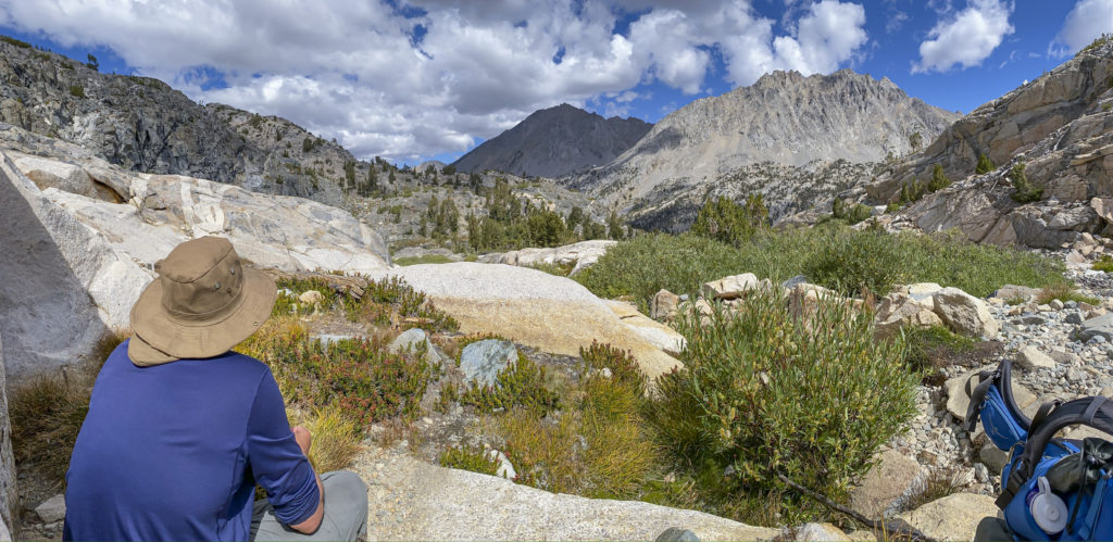 Taking a break at 11,000 feet