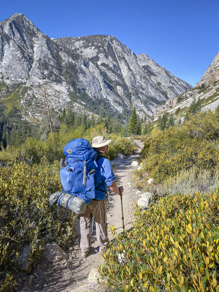 Changing landscape on our way down to Junction Meadows