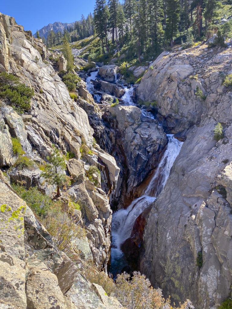 Another beautiful waterfall along Bubbs Creek