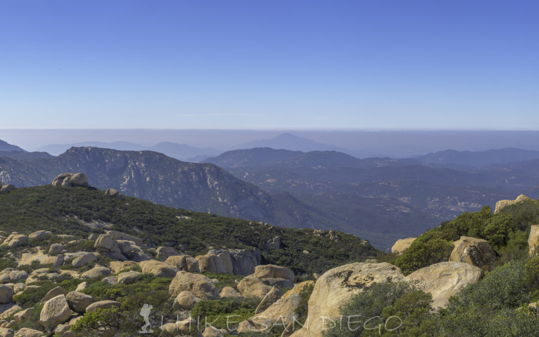 Bushwhacking up Lawson Peak and Gaskill Peak